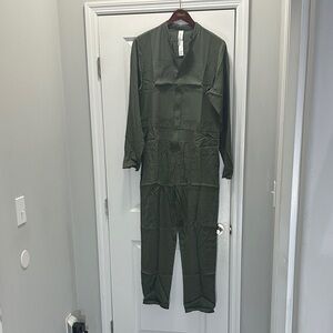 Fabletics Everleigh Woven Jumpsuit in Olive